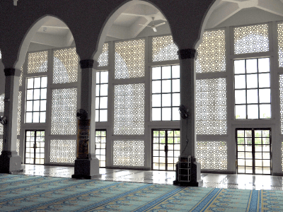 コタキナバル市立モスク４